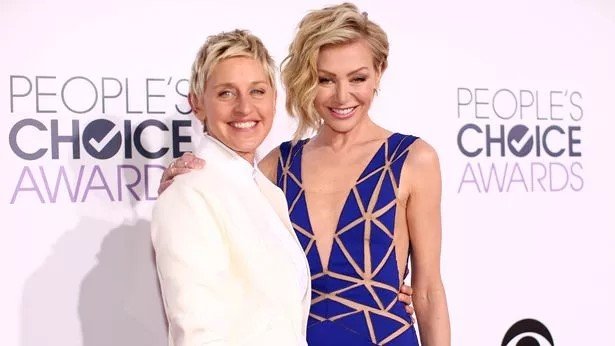 Ellen DeGeneres and Portia de Rossi