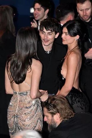 Kylie Jenner & Timothée Chalamet Shine at the 2025 BAFTAs
